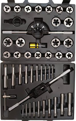 Метчик и Плашка набор 45PCS/SET