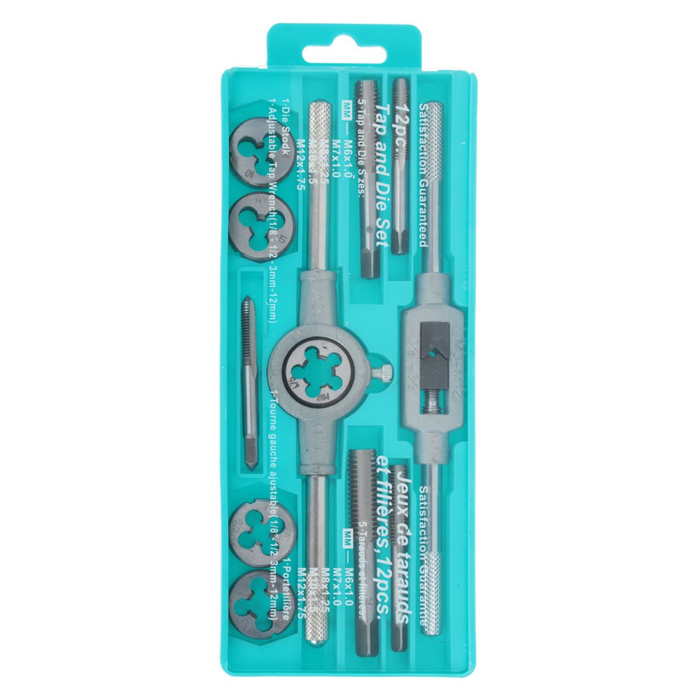 Метчик и Плашка набор 12PCS/SET